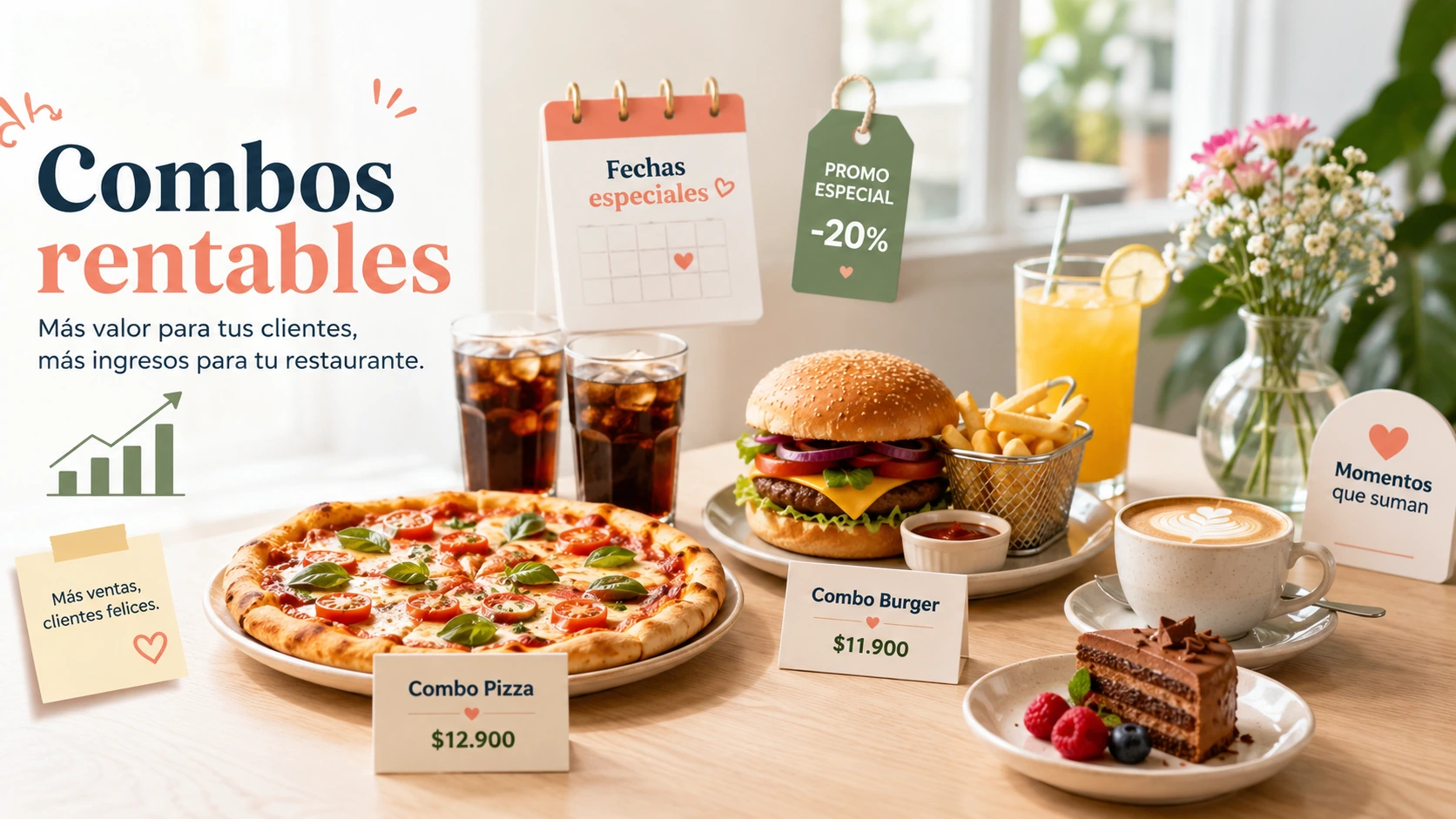 ¿Cómo armar combos rentables para fechas especiales en tu restaurante?